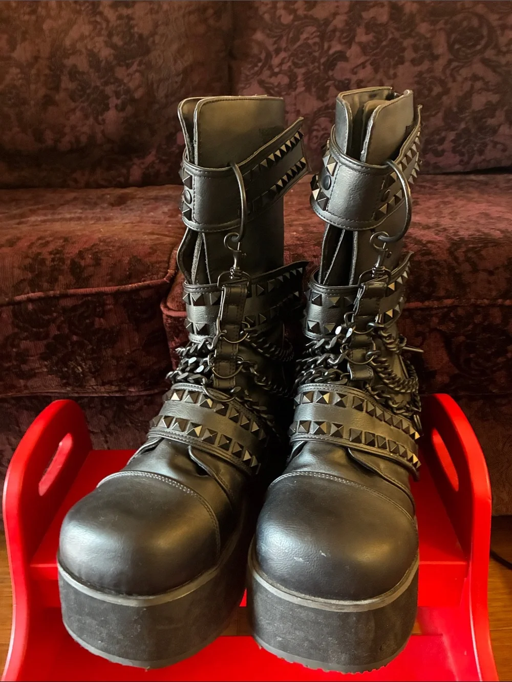 Demonia edgy black